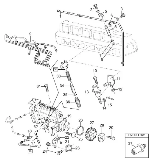 87840446 - форсунка топливной системы